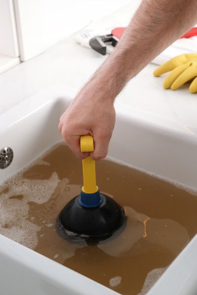 Call Blitzer Plumbing to help when you have tried to unclog a drain. 
